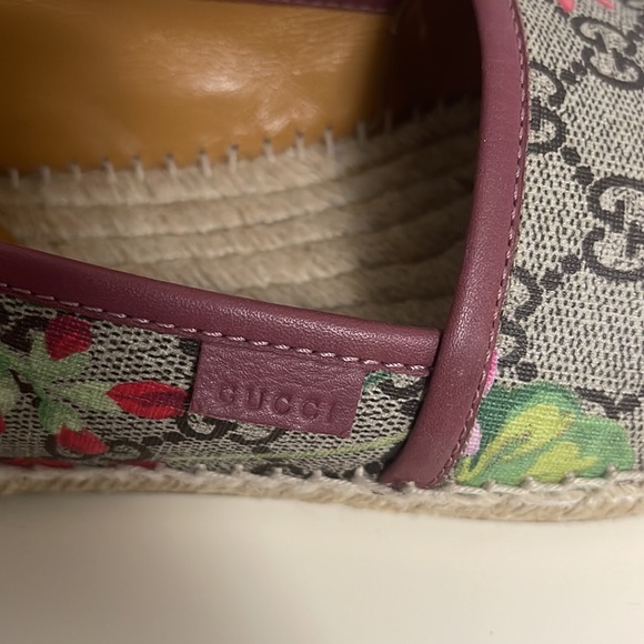 Authentic Gucci supreme bloom espadrilles 38 - Picture 3 of 6